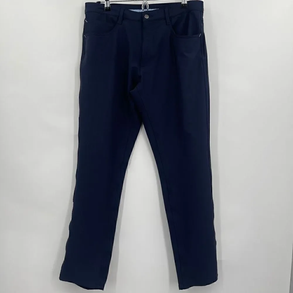 FootJoy Navy Blue Athletic Fit Stretch Performance Golf Pants Size W32/L32